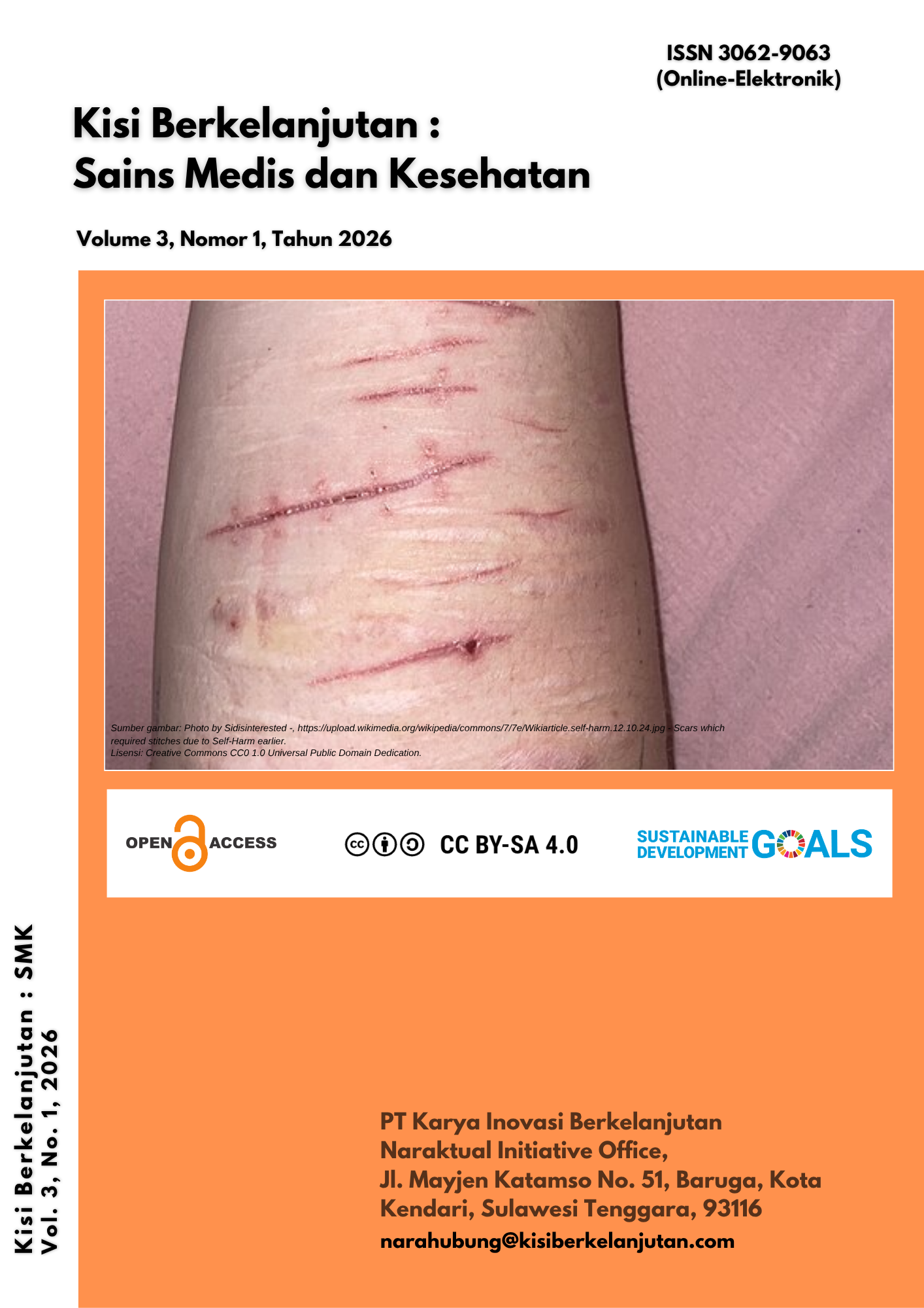 Cover Kisi Berkelanjutan: SMK, Vol. 3, No. 1, 2026