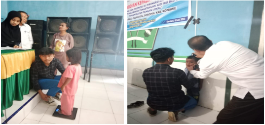 Dokumentasi Pemeriksaan Status Gizi Anak Balita