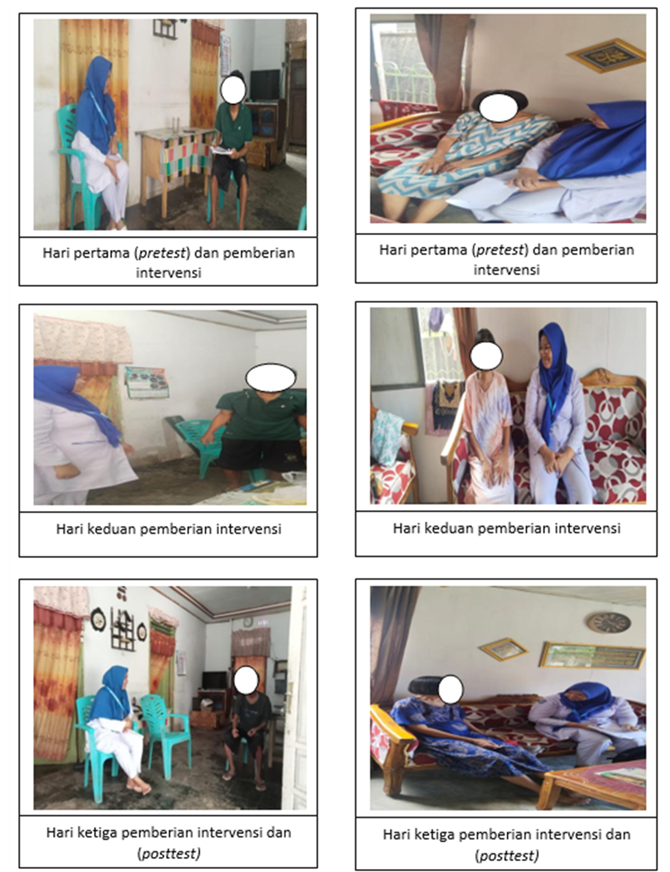 Gambar 1 Dokumentasi Kegiatan Terapi Afirmasi Positif